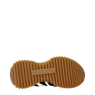 Zapatillas bajas de tela negra