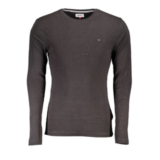 Black Cotton Men's T-Shirt