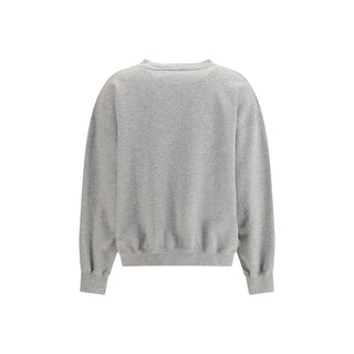 Graues Baumwoll-Sweatshirt