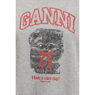 Graues Baumwoll-Sweatshirt