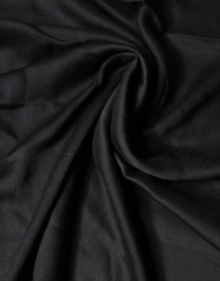 Estola de encaje negro para cuello y hombros