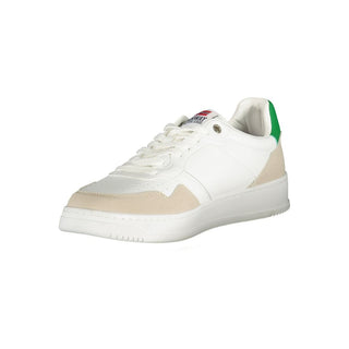 Herren-Sneaker aus weißem Polyurethan