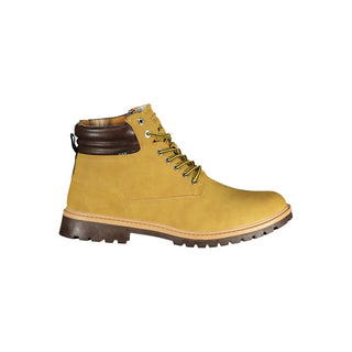 Botín beige de poliuretano para hombre