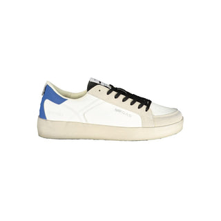 Herren-Sneaker aus weißem Polyurethan