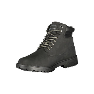 Nero Poliuretano Herren Stiefelette