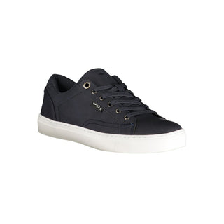 Zapatilla deportiva azul de poliuretano para hombre