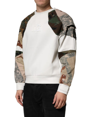 Multicolor Camouflage Sweatshirt Sweater