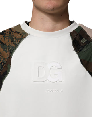 Multicolor Camouflage Sweatshirt Sweater