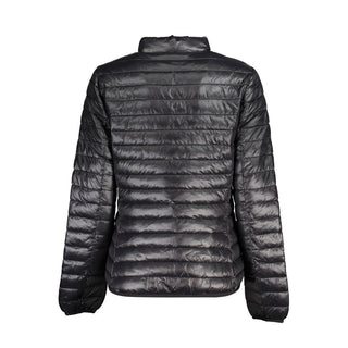 Chaqueta de poliamida negra para mujer