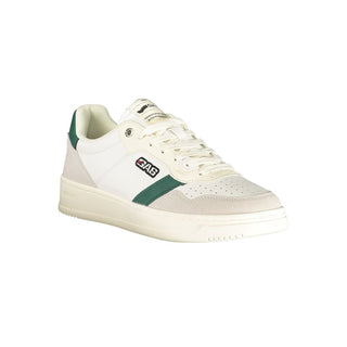 Black Polyester Men Sneaker