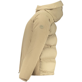 Marrone Polyester Women Jacket