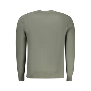 Verde Viscosa Herrenpullover