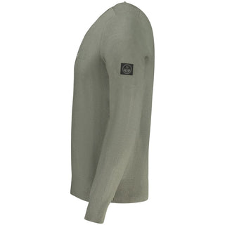 Verde Viscosa Herrenpullover