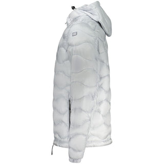 Chaqueta azul claro de poliamida para hombre
