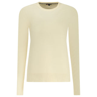 Camisa blanca de viscosa para mujer