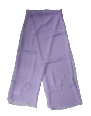Purple Stole Silk Neck Wrap Shawl Men Scarf