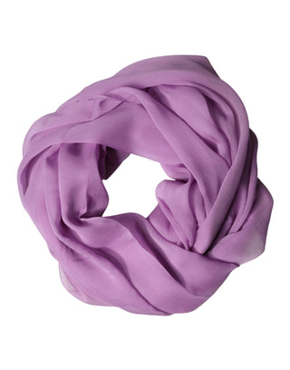 Purple Stole Silk Neck Wrap Shawl Men Scarf