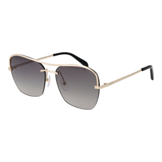 Gafas de sol de metal doradas