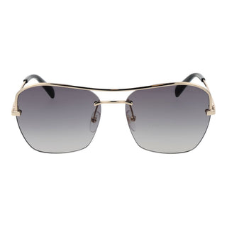 Gafas de sol de metal doradas