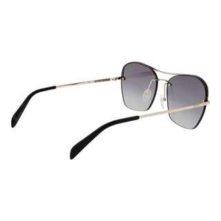 Gafas de sol de metal doradas