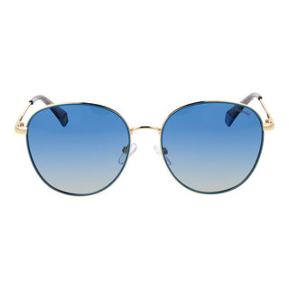 Goldene Metallsonnenbrille