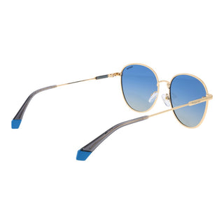 Goldene Metallsonnenbrille