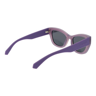 Gafas de sol de plástico morado