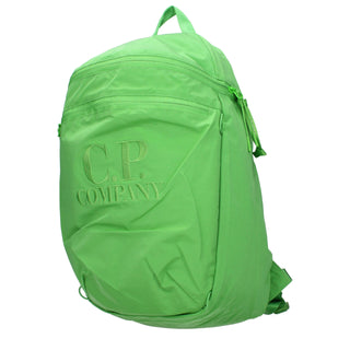 Mochila de tela verde