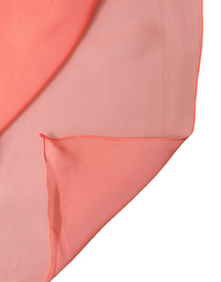 Estola rosa claro para cuello, chal y bufanda