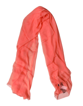 Estola rosa claro para cuello, chal y bufanda