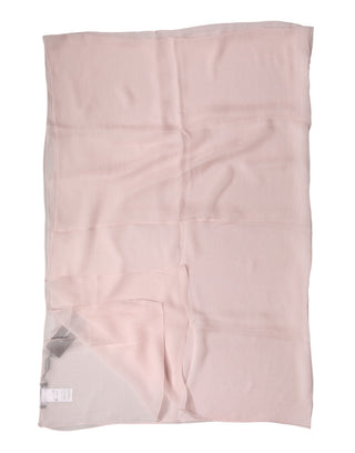 Light Pink Stole Silk Neck Wrap Shawl  Scarf