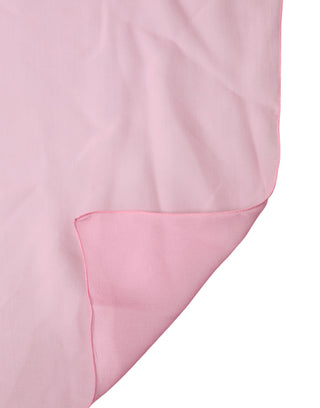 Fajín rosa de seda para cuello, chal y bufanda para hombre