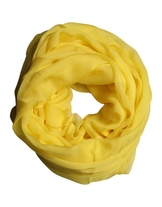 Estola amarilla de seda para cuello, chal y bufanda para hombre, 200 cm x 130 cm