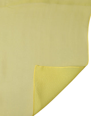 Estola amarilla de seda para cuello, chal y bufanda para hombre, 200 cm x 130 cm