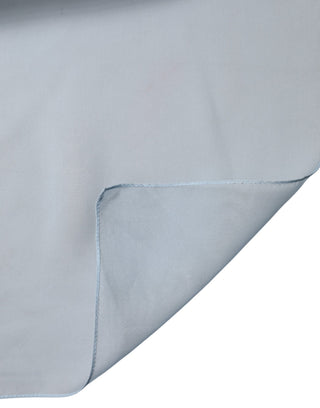 Estola de seda azul claro para cuello 200cm x 130cm