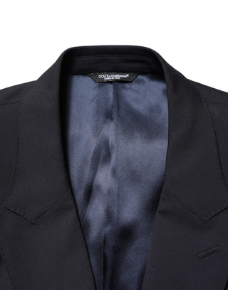 Traje azul MARTINI de dos piezas con doble botonadura