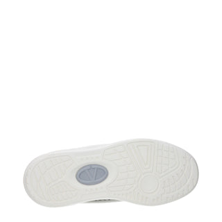 Zapatillas bajas de cuero blancas