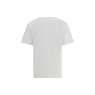 Camiseta de algodón blanca