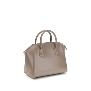 Gray Calf Leather Bos Taurus Handbag