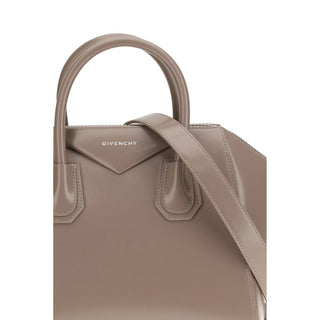 Gray Calf Leather Bos Taurus Handbag