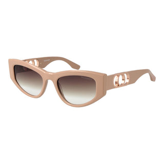 Beige Azetat-Sonnenbrille