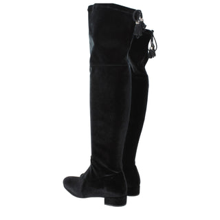Black Velvet Over The Knee