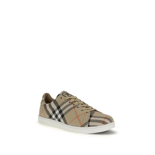 Mehrfarbige Nylon-Low-Top-Sneakers