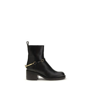 Schwarze Lamm Ovis Aries Aries Stiefeletten