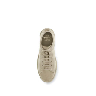 Graue Low-Top-Sneakers aus Gummi