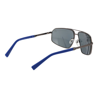 Graue Sonnenbrille aus Metall