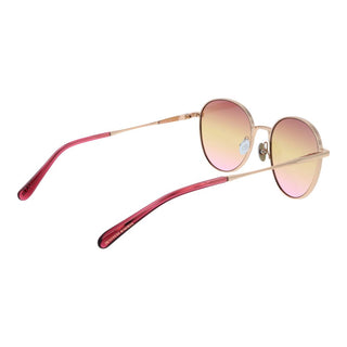 Gafas de sol de metal color oro rosa