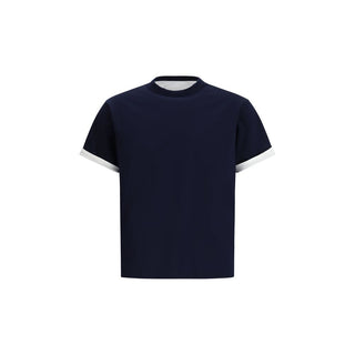 Weißes Baumwoll-T-Shirt