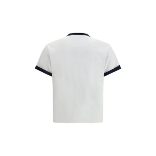 Weißes Baumwoll-T-Shirt