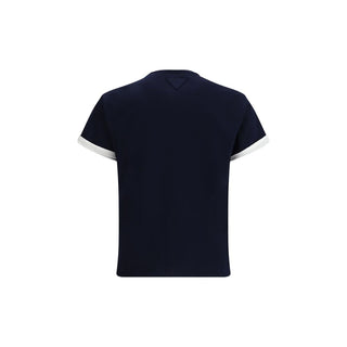 Weißes Baumwoll-T-Shirt
